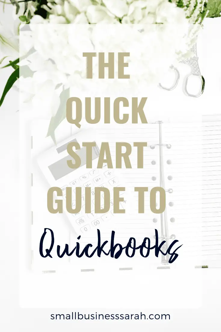Get started with QuickBooks Simple Start really fast! Have beautiful reports and financial information in no time. Whether you are an Etsy Seller or Blogger, I can help you get a handle on your bookkeeping! #smallbusiness #bookkeeping | SmallBusinessSarah.com