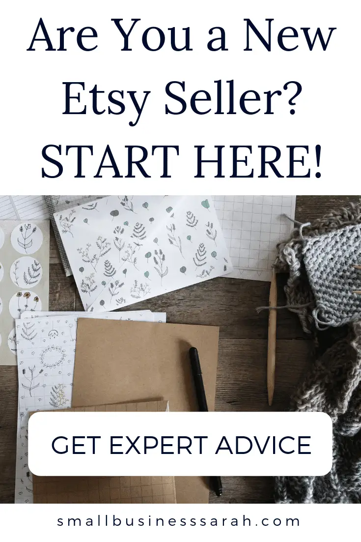 Get expert advice for your new Etsy shop including tax help, bookkeeping, new seller best practices, how to set-up your business and more! #Etsy Seller #Small Business