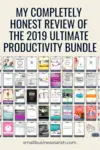 Is the 2019 Ultimate Productivity Bundle right for you? Learn more in my honest review!